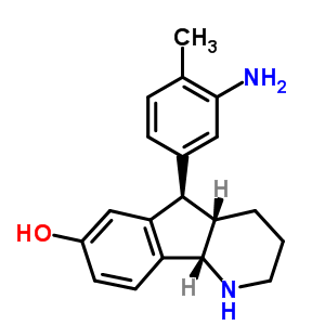 (4aS,5R,9bS)-5-(3-amino-4-methylphenyl)-2,3,4,4a,5,9b-hexahydro-1H-indeno[1,2-b]pyridin-7-ol