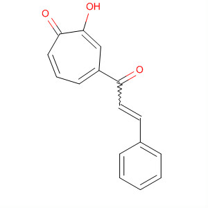 2,4,6-Cycloheptatrien-1-one, 2-hydroxy-4-(1-oxo-3-phenyl-2-propenyl)-,(E)-