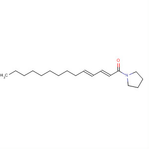 Pyrrolidine, 1-(1-oxo-2,4-tetradecadienyl)-, (E,E)-