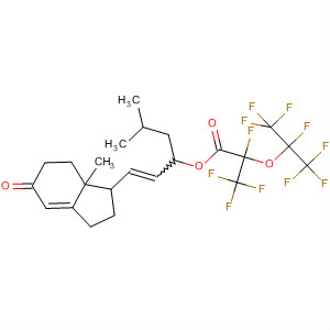 Propanoic acid,2,3,3,3-tetrafluoro-2-[1,2,2,2-tetrafluoro-1-(trifluoromethyl)ethoxy]-,1-[2-(2,3,5,6,7,7a-hexahydro-7a-methyl-5-oxo-1H-inden-1-yl)ethenyl]-3-methylbutyl ester