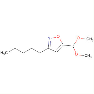 Isoxazole, 5-(dimethoxymethyl)-4,5-dihydro-3-pentyl-