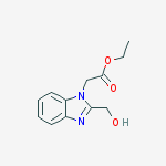 1H-Benzimidazole-1-acetic acid, 2-(hydroxymethyl)-, ethyl ester