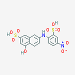 2-Naphthalenesulfonic acid, 4-hydroxy-7-[(4-nitro-2-sulfophenyl)amino]-