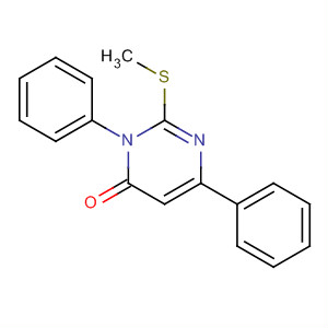 4(3H)-Pyrimidinone, 2-(methylthio)-3,6-diphenyl-