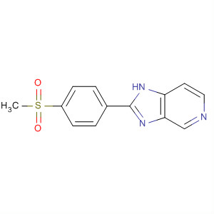 1H-Imidazo[4,5-c]pyridine, 2-[4-(methylsulfonyl)phenyl]-