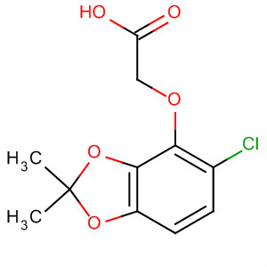 Acetic acid, [(5-chloro-2,2-dimethyl-1,3-benzodioxol-4-yl)oxy]-