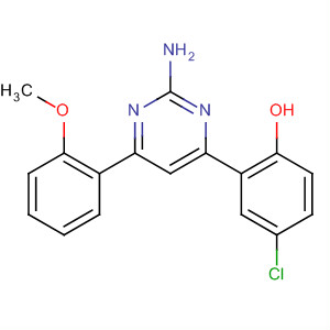 Phenol, 2-[2-amino-6-(2-methoxyphenyl)-4-pyrimidinyl]-4-chloro-