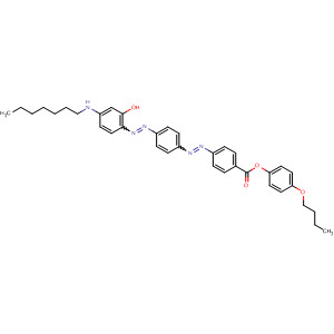 Benzoic acid,4-[[4-[[4-(hexylmethylamino)-2-hydroxyphenyl]azo]phenyl]azo]-,4-butoxyphenyl ester
