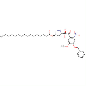 L-Proline,1-[5-methoxy-2-nitro-4-(phenylmethoxy)benzoyl]-4-[(1-oxohexadecyl)oxy]-, trans-