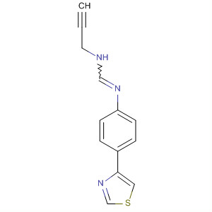 Methanimidamide, N-2-propynyl-N'-[4-(4-thiazolyl)phenyl]-