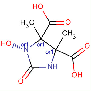 4,5-Imidazolidinedicarboxylic acid, 1-hydroxy-4,5-dimethyl-2-oxo-, cis-