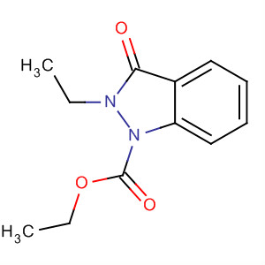 1H-Indazole-1-carboxylic acid, 2-ethyl-2,3-dihydro-3-oxo-, ethyl ester