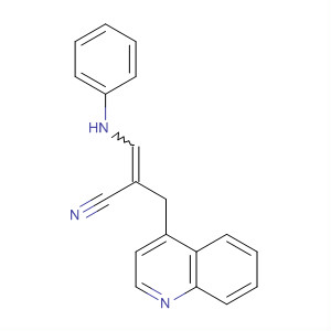 4-Quinolinepropanenitrile, a-[(phenylamino)methylene]-