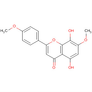 4H-1-Benzopyran-4-one,5,8-dihydroxy-7-methoxy-2-(4-methoxyphenyl)-