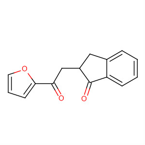 1H-Inden-1-one, 2-[2-(2-furanyl)-2-oxoethyl]-2,3-dihydro-