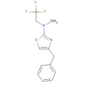 2-Thiazolamine, N-methyl-4-(phenylmethyl)-N-(2,2,2-trifluoroethyl)-