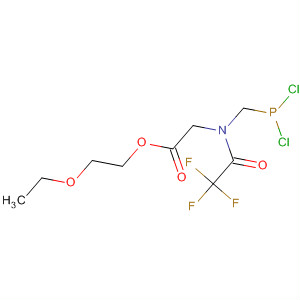Glycine, N-[(dichlorophosphino)methyl]-N-(trifluoroacetyl)-, 2-ethoxyethylester
