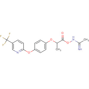 Ethanimidamide,N-[1-oxo-2-[4-[[5-(trifluoromethyl)-2-pyridinyl]oxy]phenoxy]propoxy]-