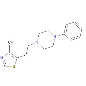 Piperazine, 1-[2-(4-methyl-5-thiazolyl)ethyl]-4-phenyl-