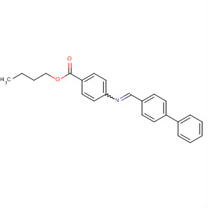 Benzoic acid, 4-[([1,1'-biphenyl]-4-ylmethylene)amino]-, butyl ester