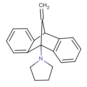 Pyrrolidine, 1-(9,10-dihydro-9,10-ethenoanthracen-10-yl)-