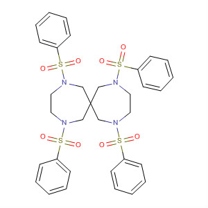 2,5,9,12-Tetraazaspiro[6.6]tridecane, 2,5,9,12-tetrakis(phenylsulfonyl)-