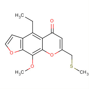 5H-Furo[3,2-g][1]benzopyran-5-one,4-ethyl-9-methoxy-7-[(methylthio)methyl]-