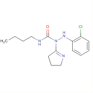 Hydrazinecarboxamide,N-butyl-2-(2-chlorophenyl)-1-(3,4-dihydro-2H-pyrrol-5-yl)-