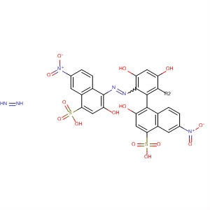 1-Naphthalenesulfonic acid,4,4'-[(4,6-dihydroxy-1,3-phenylene)bis(azo)]bis[3-hydroxy-7-nitro-