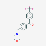 4-MORPHOLINOMETHYL-4-TRIFLUOROMETHYLBENZOPHENONE