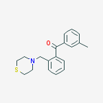 3-METHYL-2-THIOMORPHOLINOMETHYL BENZOPHENONE