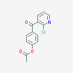 3-(4-ACETOXYBENZOYL)-2-CHLOROPYRIDINE