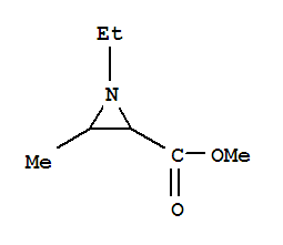 2-Aziridinecarboxylicacid, 1-ethyl-3-methyl-, methyl ester