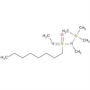 1-Octanesulfonimidamide, N,N'-dimethyl-N-(trimethylsilyl)-