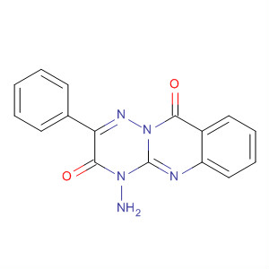 3H-[1,2,4]Triazino[3,2-b]quinazoline-3,10(4H)-dione, 4-amino-2-phenyl-