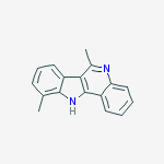 11H-Indolo[3,2-c]quinoline,  6,10-dimethyl-