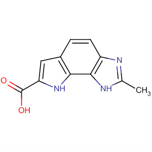Pyrrolo[2,3-e]benzimidazole-7-carboxylic acid, 1,8-dihydro-2-methyl-