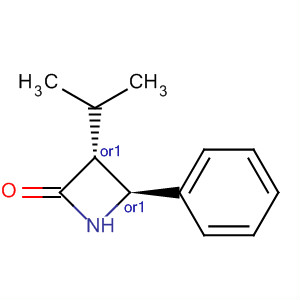 2-Azetidinone, 3-(1-methylethyl)-4-phenyl-, (3R,4S)-rel-