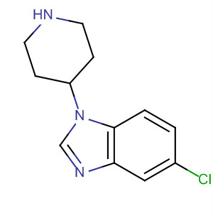 1H-Benzimidazole, 5-chloro-1-(4-piperidinyl)-