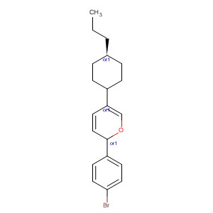 2H-Pyran, 2-(4-bromophenyl)tetrahydro-5-(trans-4-propylcyclohexyl)-,(2R,5R)-rel-