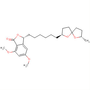 1(3H)-Isobenzofuranone,5,7-dimethoxy-3-[6-[(2S,7S)-7-methyl-1,6-dioxaspiro[4.4]non-2-yl]hexyl]-, (3R)-