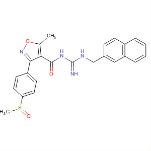 4-Isoxazolecarboxamide,N-[imino[(2-naphthalenylmethyl)amino]methyl]-5-methyl-3-[4-(methylsulfonyl)phenyl]-