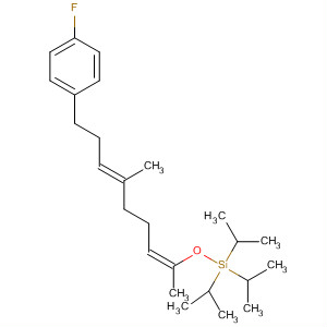 Benzene,1-fluoro-4-[(3E,7Z)-4-methyl-8-[[tris(1-methylethyl)silyl]oxy]-3,7-nonadien-1-yl]-