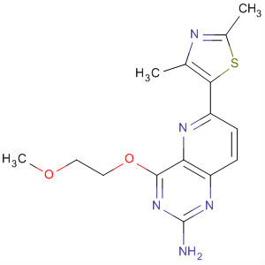 Pyrido[3,2-d]pyrimidin-2-amine,6-(2,4-dimethyl-5-thiazolyl)-4-(2-methoxyethoxy)-
