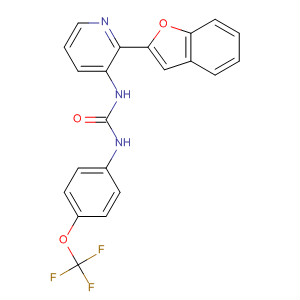 Urea, N-[2-(2-benzofuranyl)-3-pyridinyl]-N'-[4-(trifluoromethoxy)phenyl]-