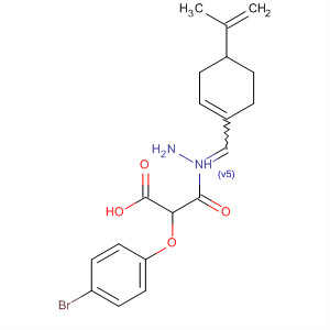 Acetic acid, 2-(4-bromophenoxy)-,2-[[4-(1-methylethenyl)-1-cyclohexen-1-yl]methylene]hydrazide
