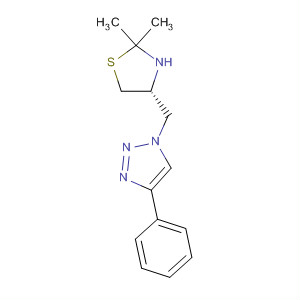 1H-1,2,3-Triazole, 1-[[(4R)-2,2-dimethyl-4-thiazolidinyl]methyl]-4-phenyl-