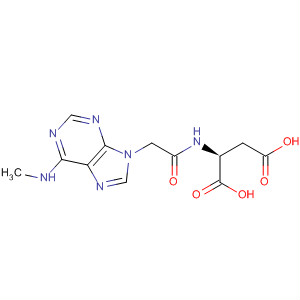 L-Aspartic acid, N-[2-[6-(methylamino)-9H-purin-9-yl]acetyl]-