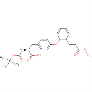L-Tyrosine,N-[(1,1-dimethylethoxy)carbonyl]-O-[2-(3-methoxy-3-oxopropyl)phenyl]-