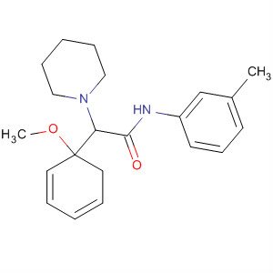 1-Piperidineacetamide, 4-(4-methoxyphenyl)-N-(3-methylphenyl)-